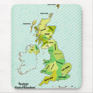 Tapis De Souris Bulletin de navigation des îles britanniques de st