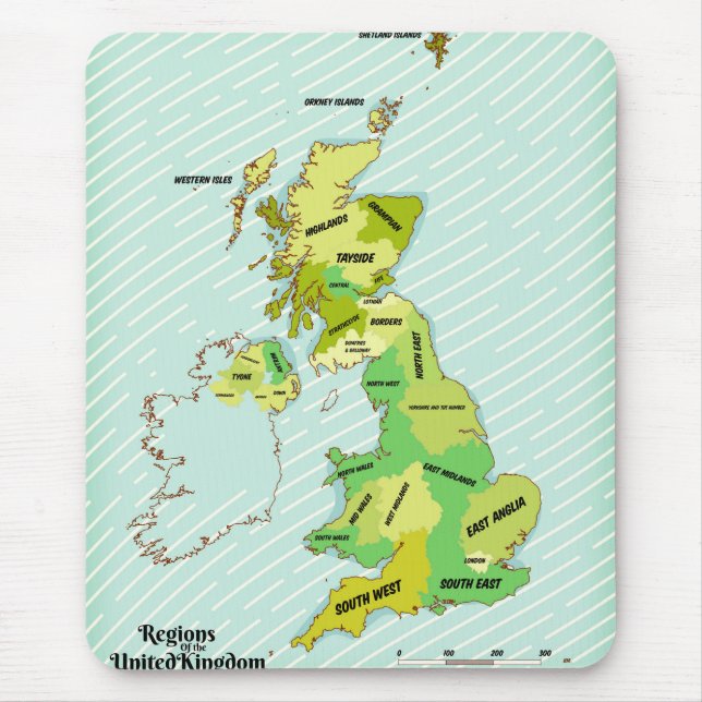 Tapis De Souris Bulletin de navigation des îles britanniques de st (Devant)