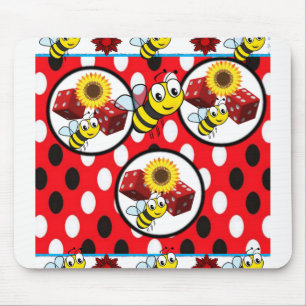 Tapis De Souris Bumblebee Dice coaster