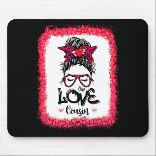Tapis De Souris Bun Messy Un Cousin Aimé Mère Maman Femmes Vale