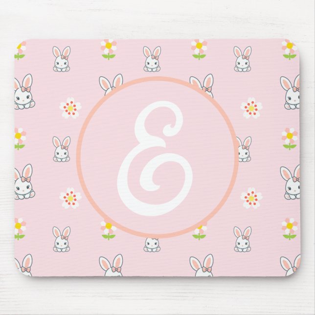 Tapis De Souris Bunny Bloom Délice (Devant)