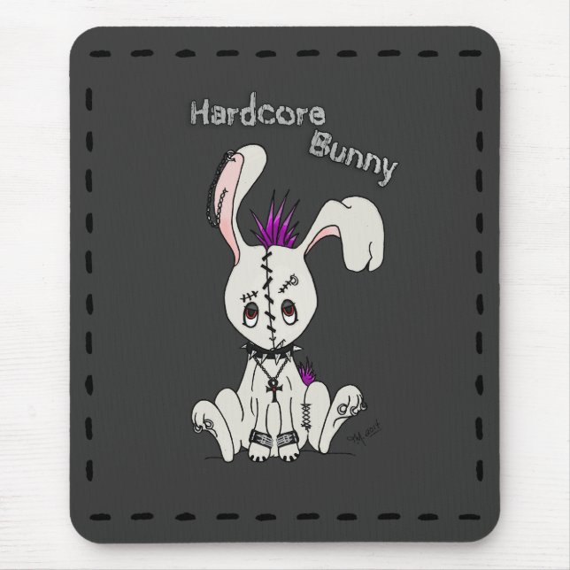 Tapis De Souris Bunny hardcore (Devant)