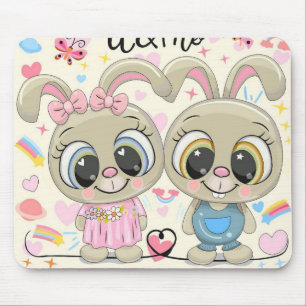 Tapis De Souris Bunny Love