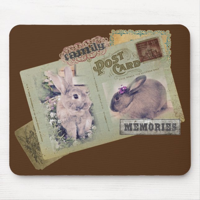 Tapis De Souris Bunny Memories (Devant)