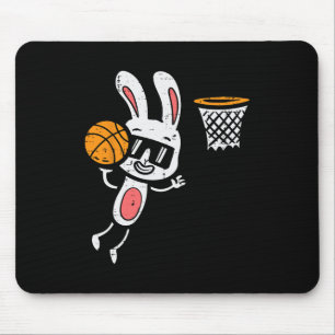 Tapis De Souris Bunny Pâques Bysketbyll Dunk Sports Boys Enfants T