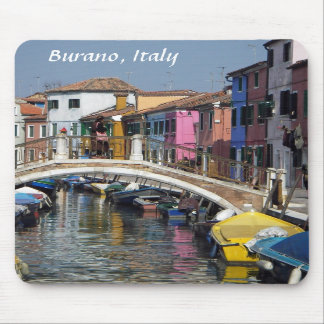 Tapis De Souris Burano ; Île Mousepad de dentelle