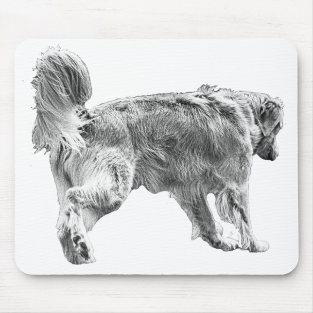 Tapis De Souris Bureau calme Golden (Devant)