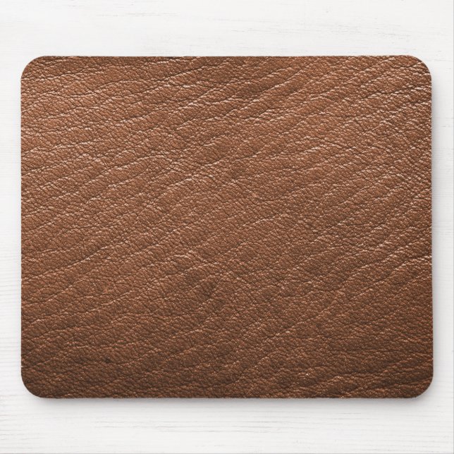 Tapis De Souris Bureau d'affaires en cuir Brown (Devant)