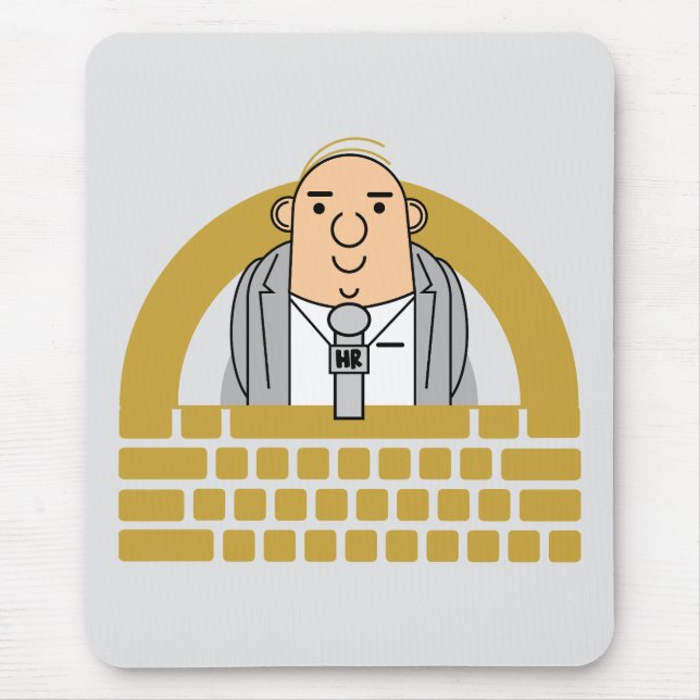 Tapis De Souris Bureau des ressources humaines (Devant)