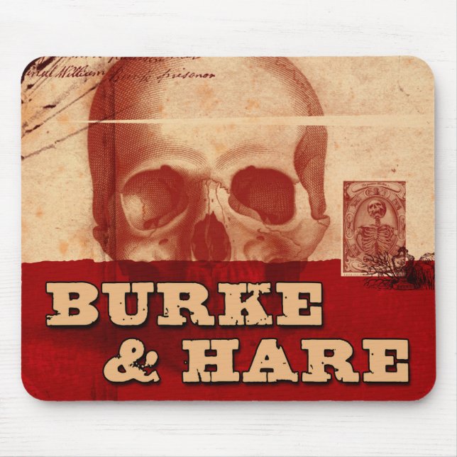 Tapis De Souris Burke and Hare title mouse pad (Devant)