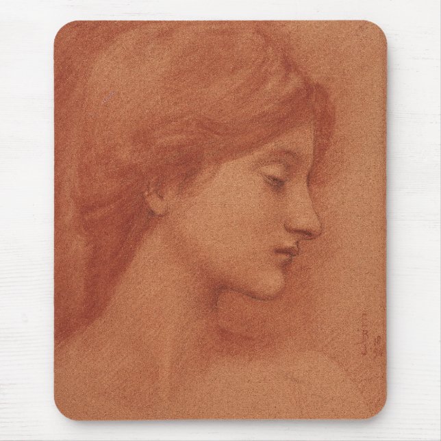 Tapis de souris Burne-Jones Drawing CC0163 (Devant)