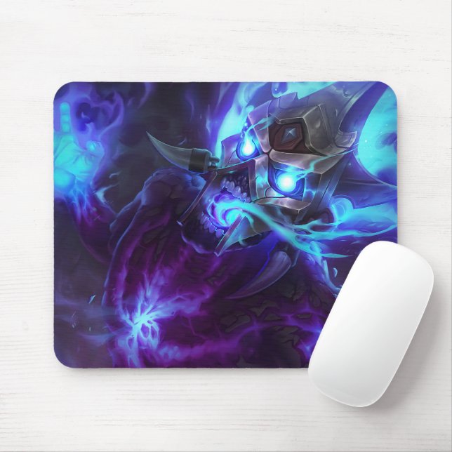 Tapis De Souris Burning Vengeance Jeu Mousepad | Thème flamme (Avec souris)
