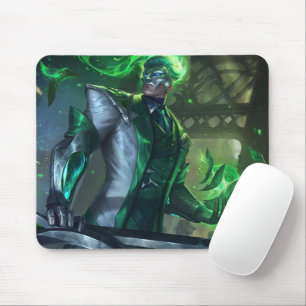 Tapis De Souris Burning Vengeance Jeu Mousepad   Thème flamme