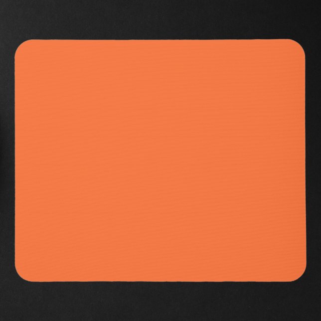 Tapis De Souris Burnt Orange Solid Color  (Créateur téléchargé)