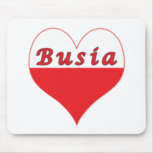 Tapis De Souris Busia Coeur polonais