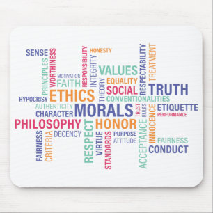 Tapis De Souris "Business Ethics"
