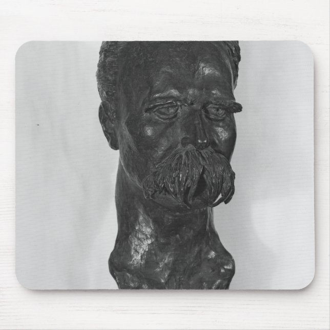 Tapis De Souris Buste d'Allemand de Friedrich Nietzsche (Devant)