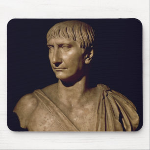 Tapis De Souris Buste de portrait d'empereur Trajan