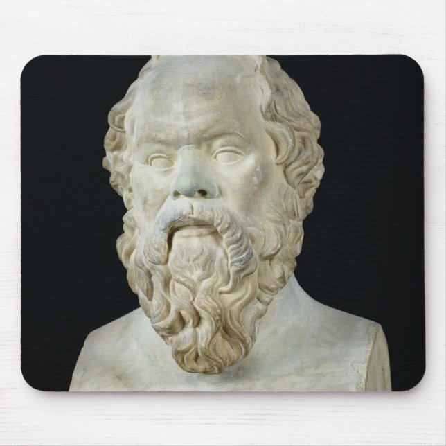 Tapis De Souris Buste de Socrates (Devant)