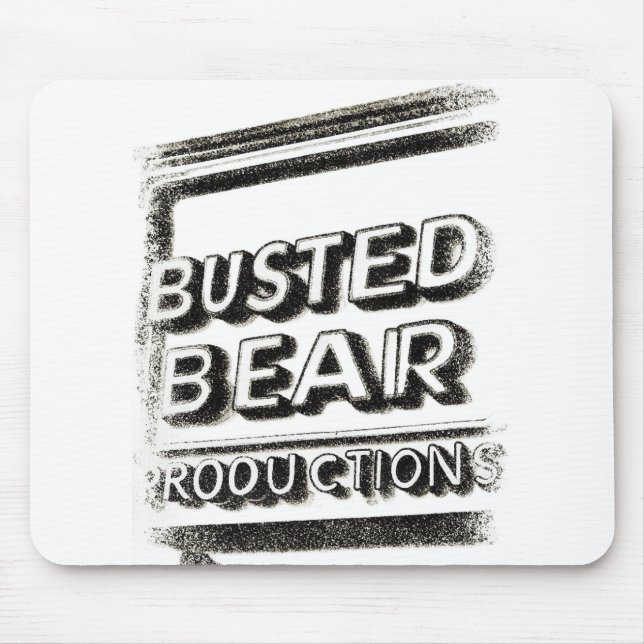 Tapis de souris Busted Bear Productions (Devant)