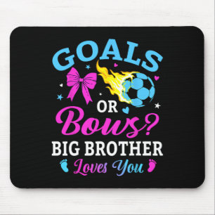 Tapis De Souris Buts ou arcs Grand frère t'aime Foot Genre