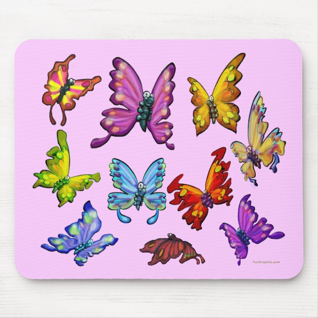 Tapis De Souris Butterflies (Devant)