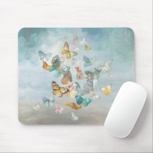 Tapis De Souris Butterflies in the Clouds