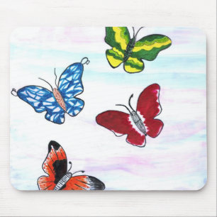 Tapis De Souris "Butterfly Tag" Mousepad