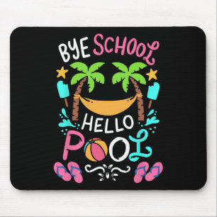 Tapis De Souris Bye School Beach T Ball Tee Hammock