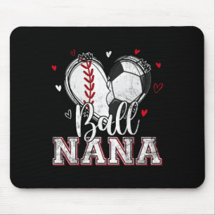 Tapis De Souris Byll Nana Bysebyll Soccer Heart Nana Des Deux Moth