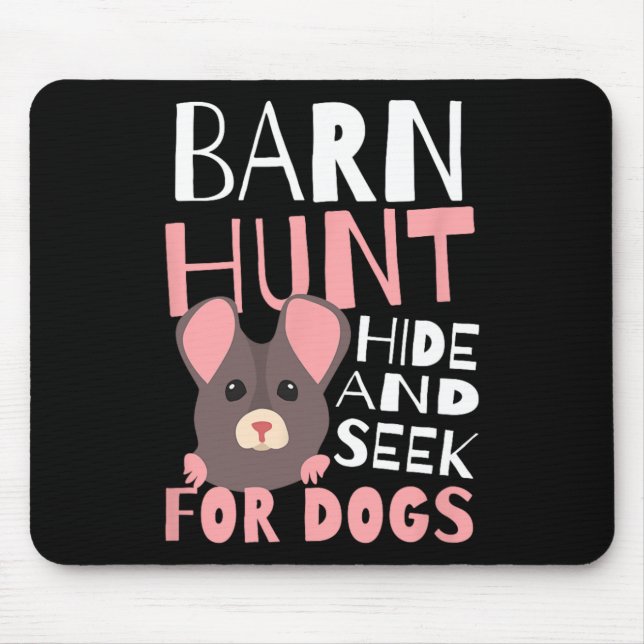 Tapis De Souris Byrn Hunt Cacher Et Chercher Design Rn Hunt (Devant)