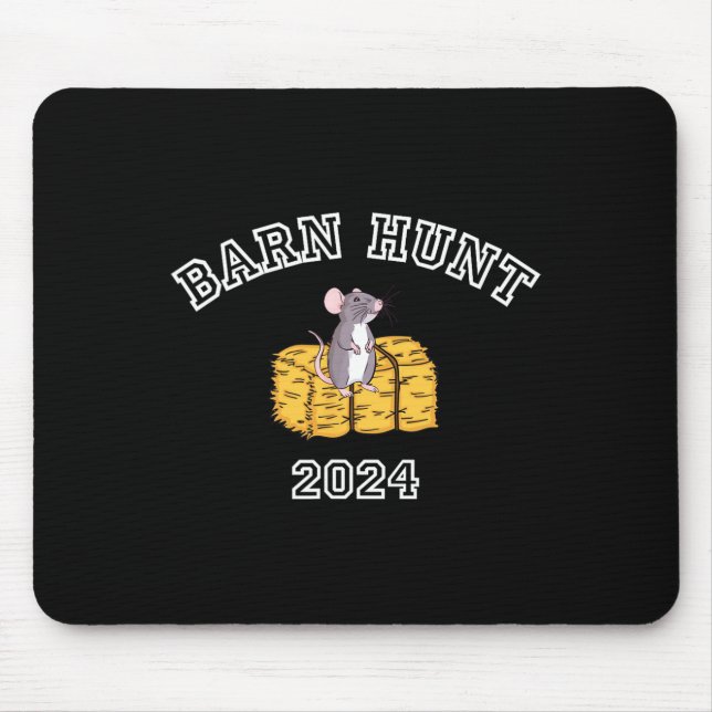 Tapis De Souris Byrn Hunt Lover - Rn Hunt 2024 Avec Du Rat Et Du H (Devant)
