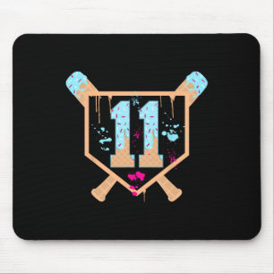 Tapis De Souris Bysebyll 11 ans Ice Cream Drip 11e anniversaire 