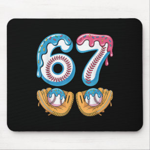 Tapis De Souris Bysebyll 67 - Glace qui goutte 67 Mème Drôle de Jo