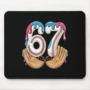 Tapis De Souris Bysebyll 67 - Goutte de glace 67 Mème Drôle de jou