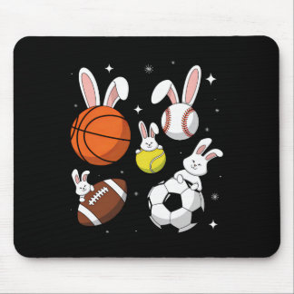 Tapis De Souris Bysketbyll Bysebyll Footbyll Soccer Sports Easter 