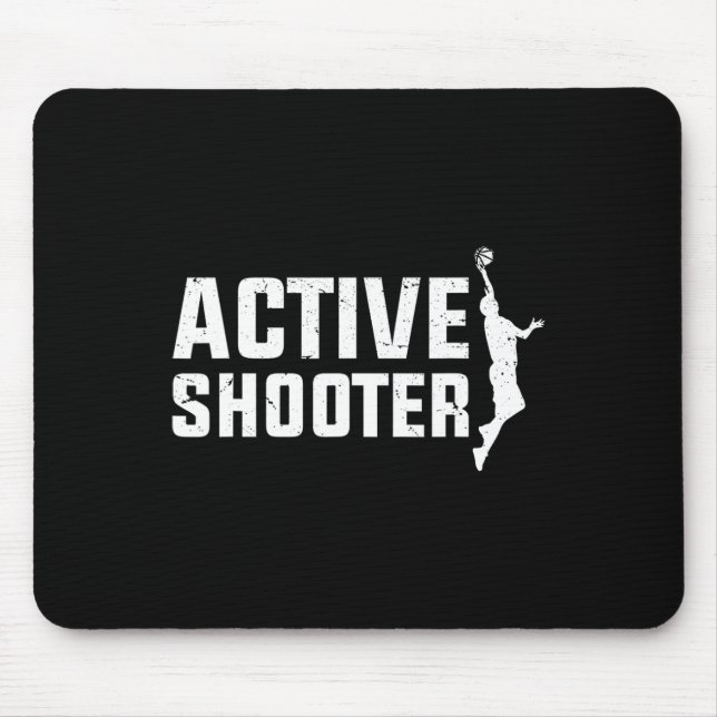 Tapis De Souris Bysketbyll Player Active Shooter Bysketbyll Lovers (Devant)