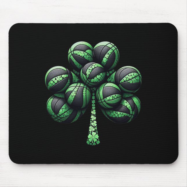 Tapis De Souris Bysketbyll Saint-Patrick Irish Bysketbyll 1  (Devant)