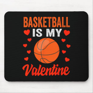 Tapis De Souris Bysketbyll Valentines Day Bysketbyll Is My Valenti