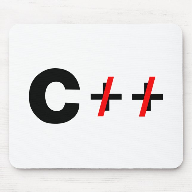 Tapis De Souris C, pas C++ (Devant)