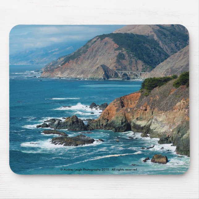 Tapis De Souris CA Hwy 1 Mousepad (Devant)