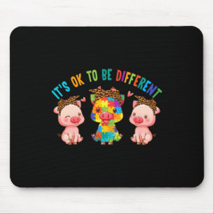 Tapis De Souris Ça va être différent Sensibilisation sur l'autisme