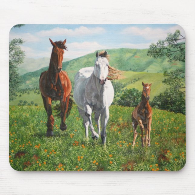Tapis De Souris caballos (Devant)