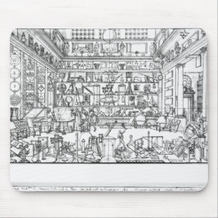 Tapis De Souris Cabinet de physique, 1687