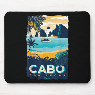Tapis De Souris Cabo San Lucas Tropical Beach Mexique Travel Vinta