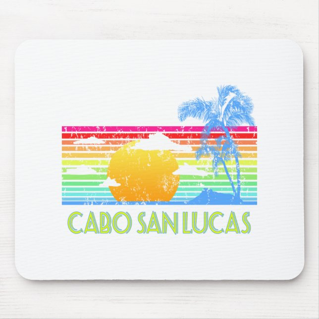 Tapis De Souris Cabo Tropical vintage San Lucas (Devant)