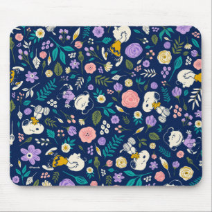 Tapis De Souris cacahuètes en Motif de fleurs