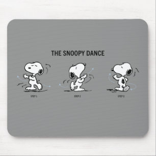 Tapis De Souris cacahuètes   La Danse Snoopy