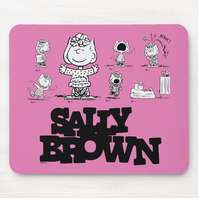 Tapis De Souris cacahuètes | Sally Brown (Devant)