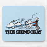 Tapis De Souris cacahuètes | Snoopy & Linus<br><div class="desc">Découvrez ce design amusant de cacahuètes avec Snoopy et Linus.</div>